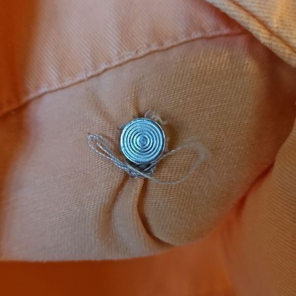 Caribbean Joe Orange‎ Sherbert Capri Pants Sz 10 - Picture 13 of 13